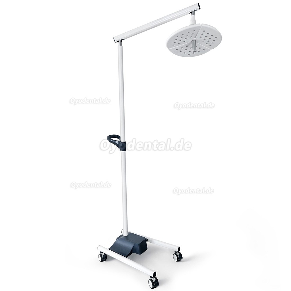KWS KD-2036L-4 80W Mobile Dental LED OP-Leuchte Standger&auml;t mit 4 Rollen